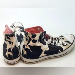 Cow Print Converse